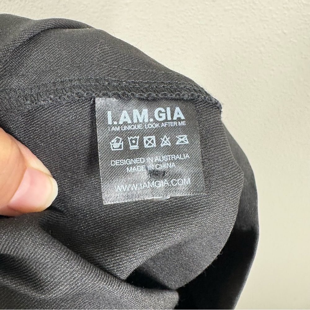 I.Am.Gia Cobain Black Jogger Trouser Pants Emo Grunge Women’s Medium - Picture 7 of 8